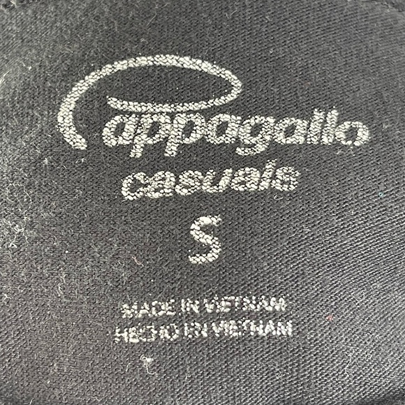 Cappagallo Black‎ Long Sleeve Embroidered Halloween Tee Shirt - Picture 4 of 5